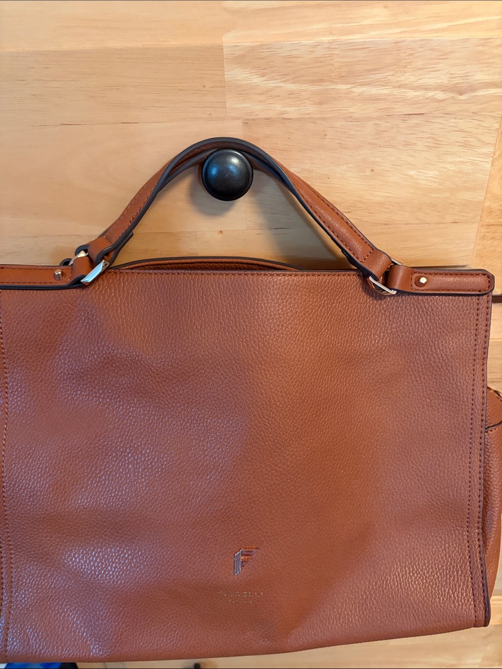 Women’s Tote in Cognac Brown